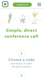 Mobile Screenshot of easyconference.com